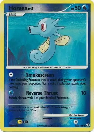 Legends Awakened Horsea #102/146 reverse holo